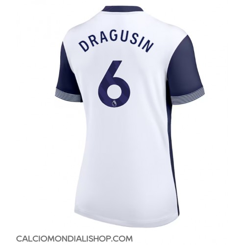 Maglie da calcio Tottenham Hotspur Radu Dragusin #6 Prima Maglia Femminile 2024-25 Manica Corta